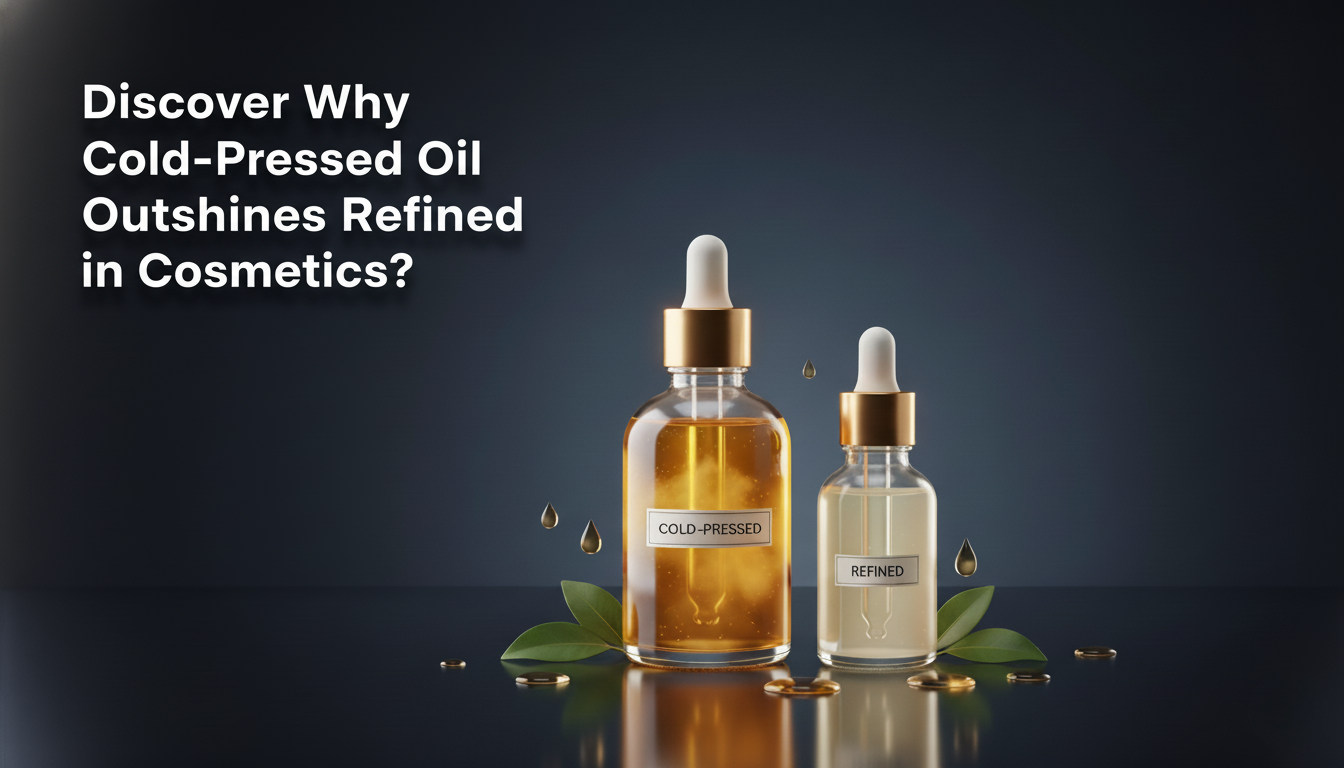 cold-pressed vs refined oils