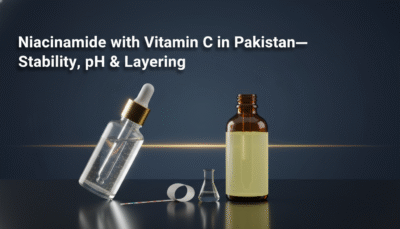 niacinamide and vitamin C