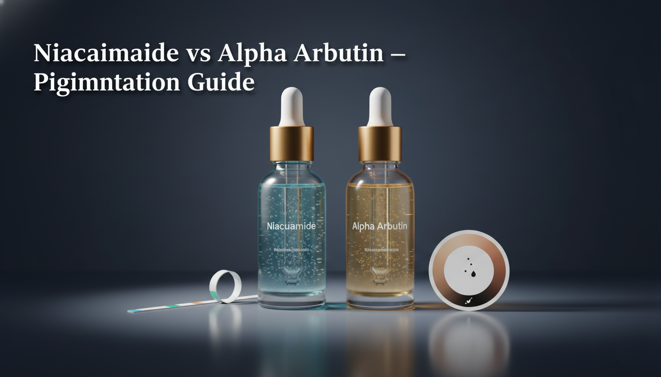 niacinamide vs alpha arbutin
